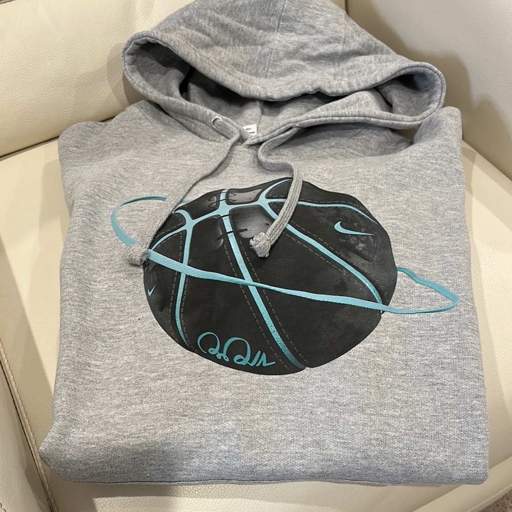 Jerzees Heather Gray Hoodie